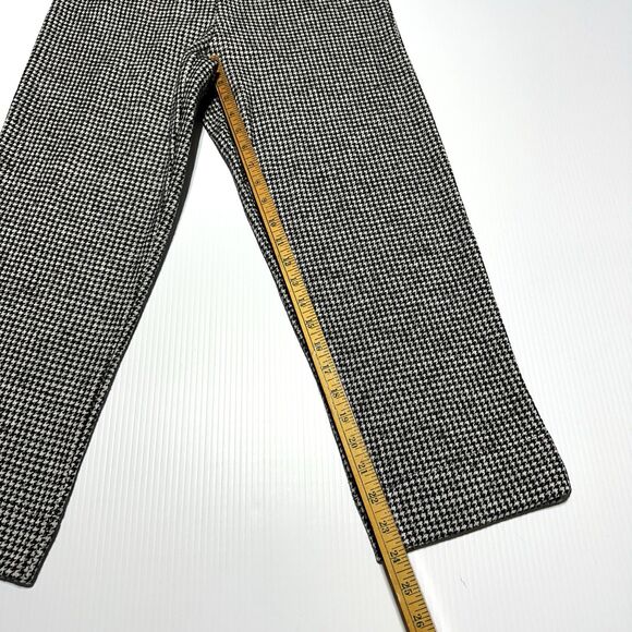 Bryn Walker Cotton Wool Houndstooth Crop Pant Knit Size S Small High Rise NWT - Picture 12 of 12